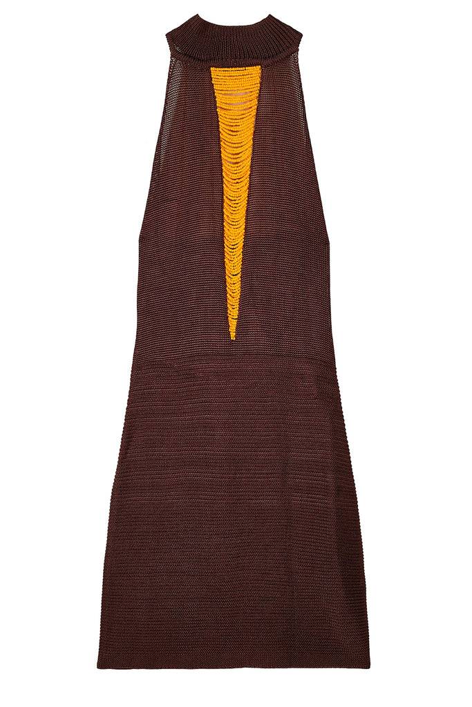 Sleeveless Bead Detail Mini Dress