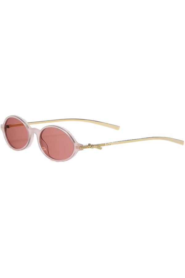Dior Bow Oval Acetate Sunglasses