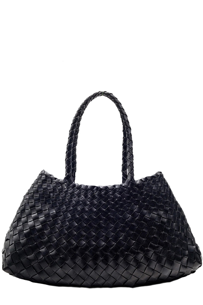 Big Santa Croce Woven Leather Bag