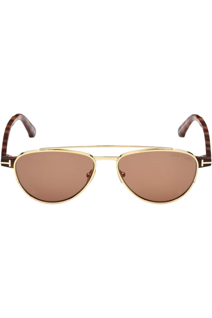 Anthony Wire-Frame Oval Sunglasses