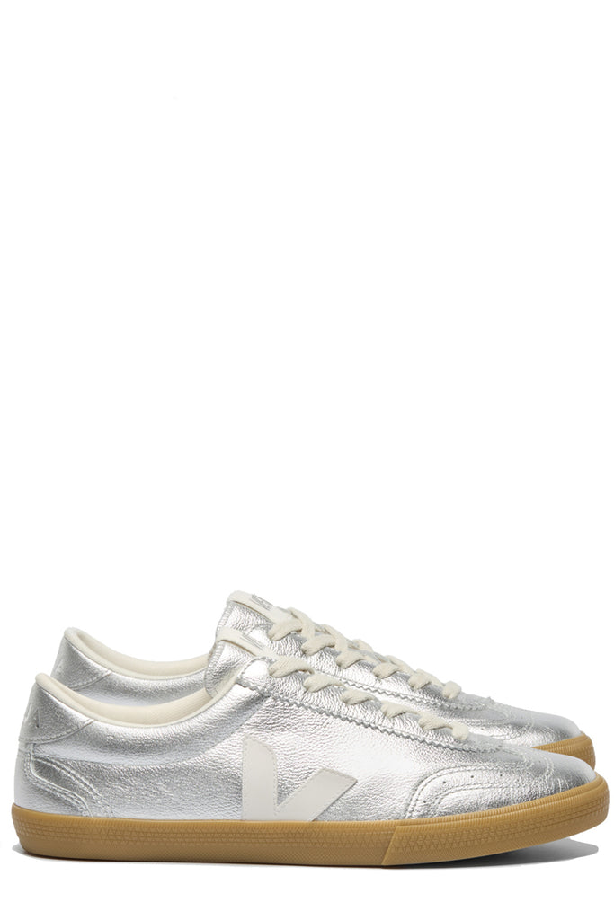 Volley Organic-Traced Leather Sneakers
