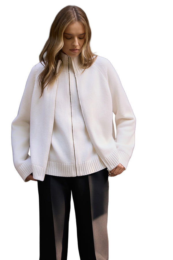 Alya Merino Cashmere Blend Cardigan