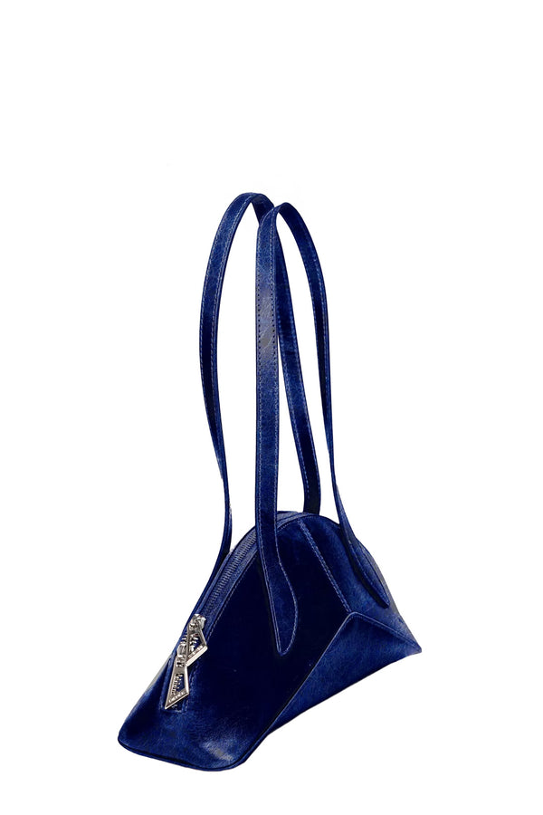 Arco Creased Leather Bag