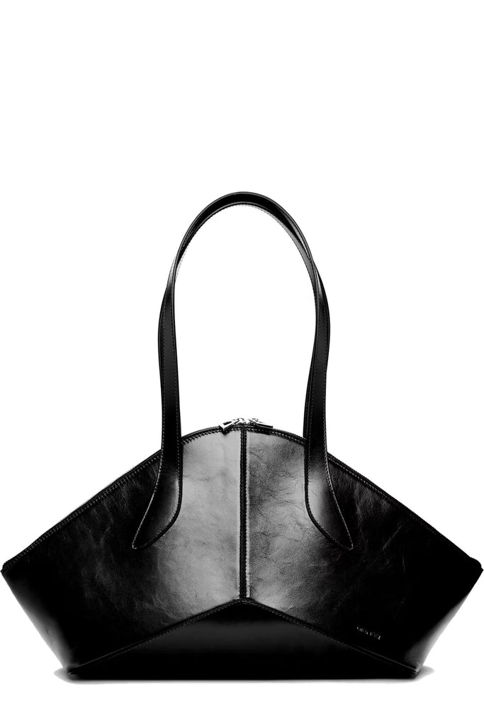 Arco Creased Leather Tote