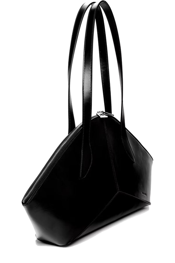 Arco Creased Leather Tote
