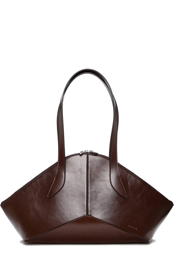 Arco Creased Leather Tote