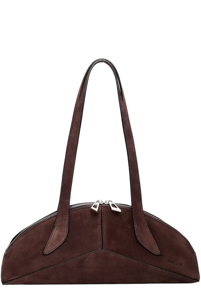 Arco Creased Suede Leather Bag