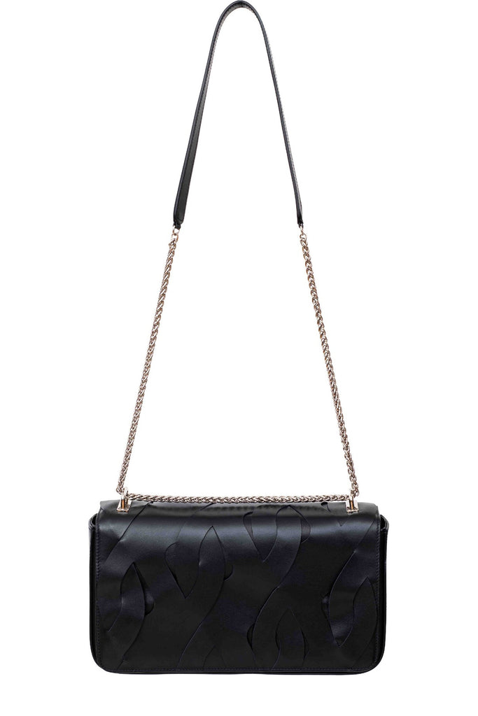 Roads Nappa Leather Hand Woven Crossbody Bag
