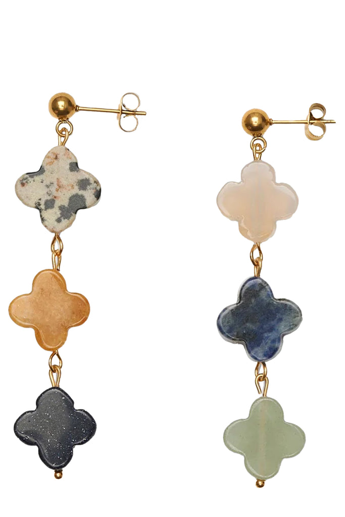 Dangle Clover Earrings