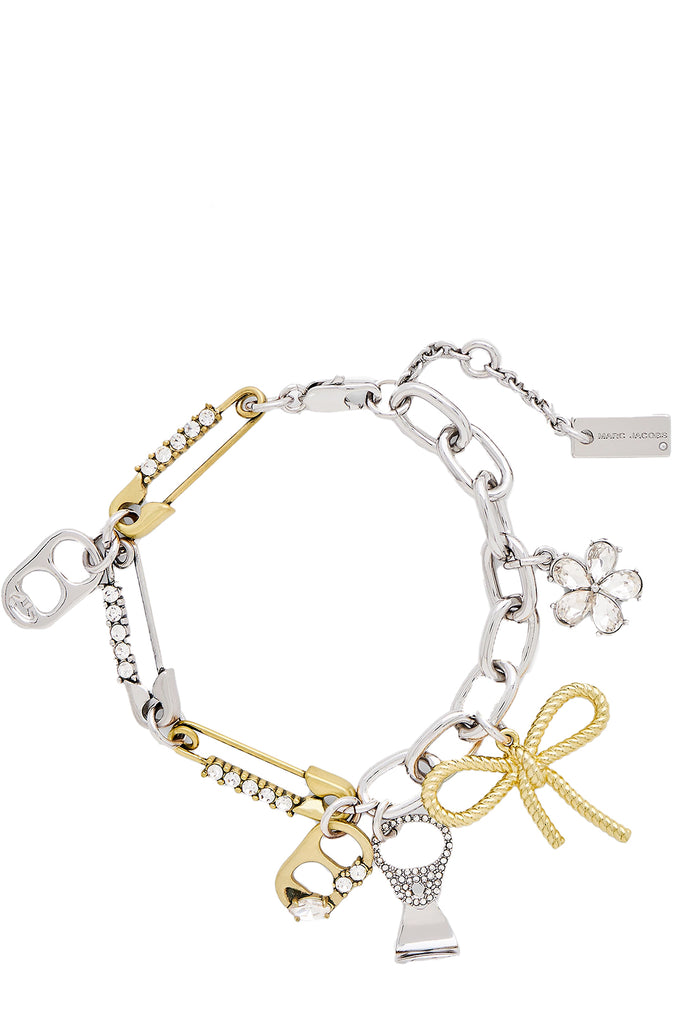 Grunge Glam Charm Bracelet