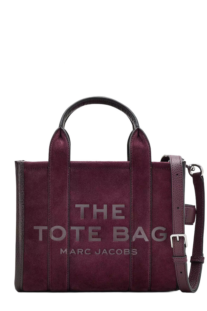 The Suede Leather Blocked Mini Tote Bag