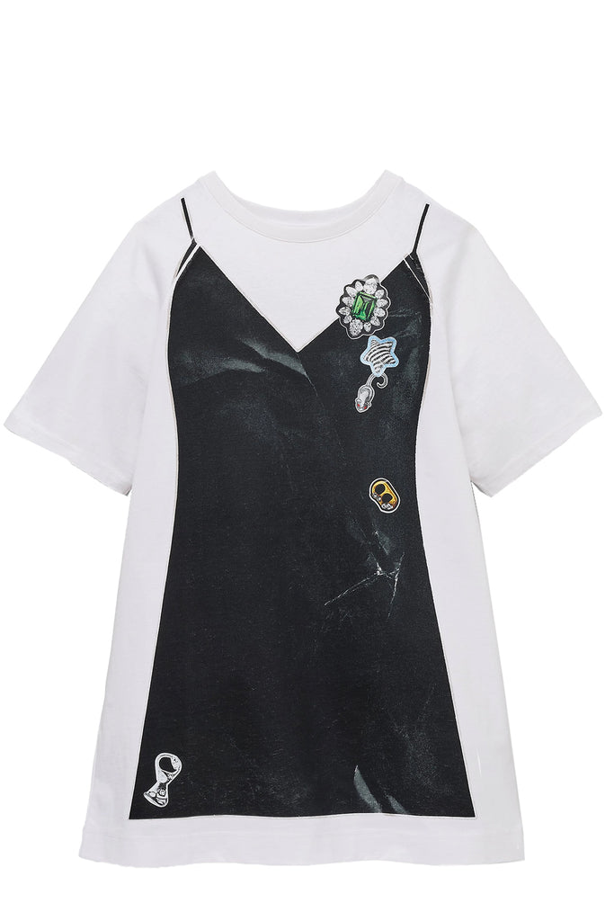 Trompe L'Oeil T-Shirt Dress