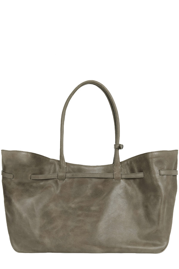 Grandma Used Large Pull-Up Leather Bag