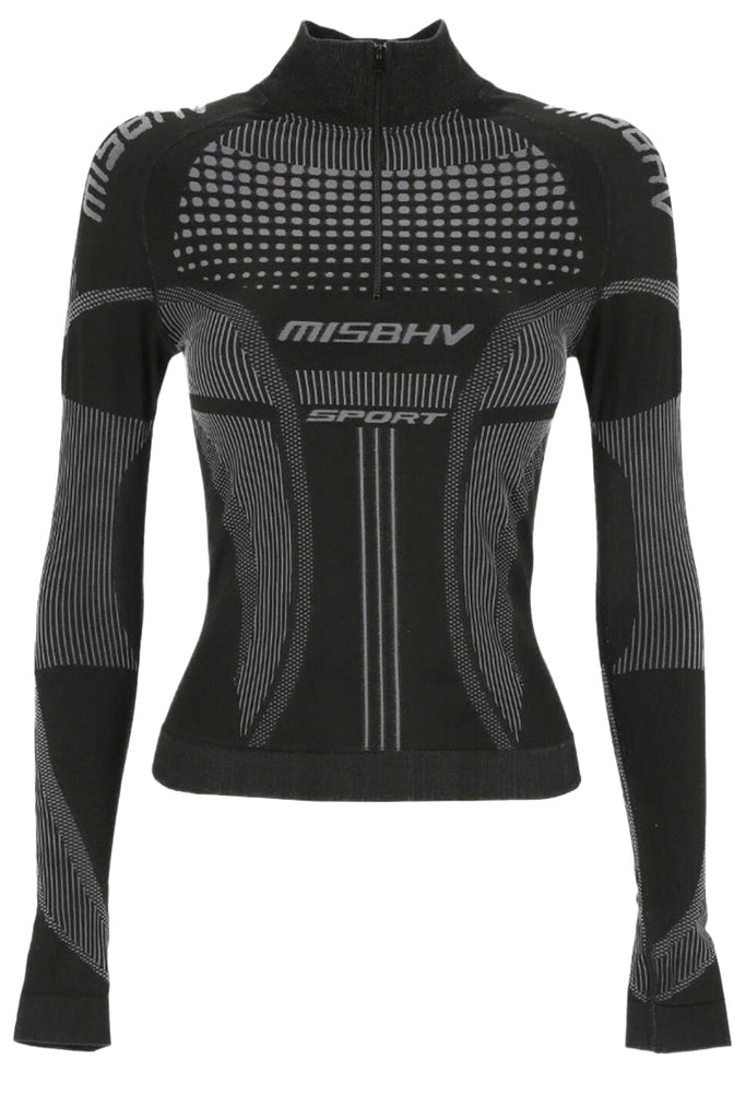 Europa zipzáros hosszú ujjú sport felső