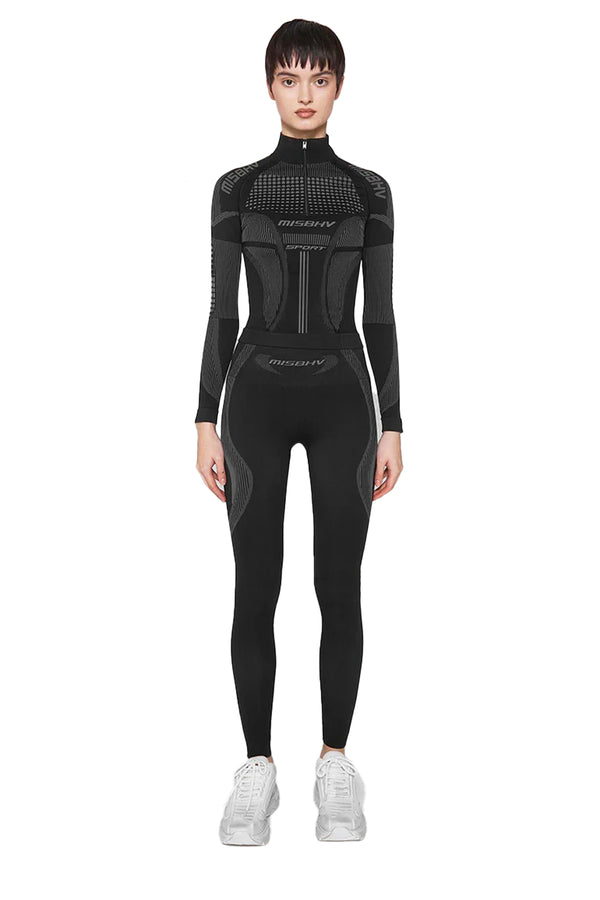 Europa zipzáros hosszú ujjú sport felső