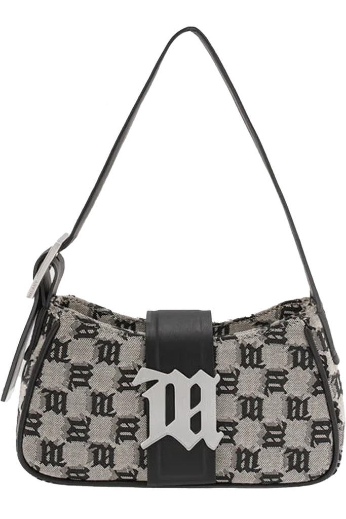 Jacquard Monogram Shoulder Bag Mini