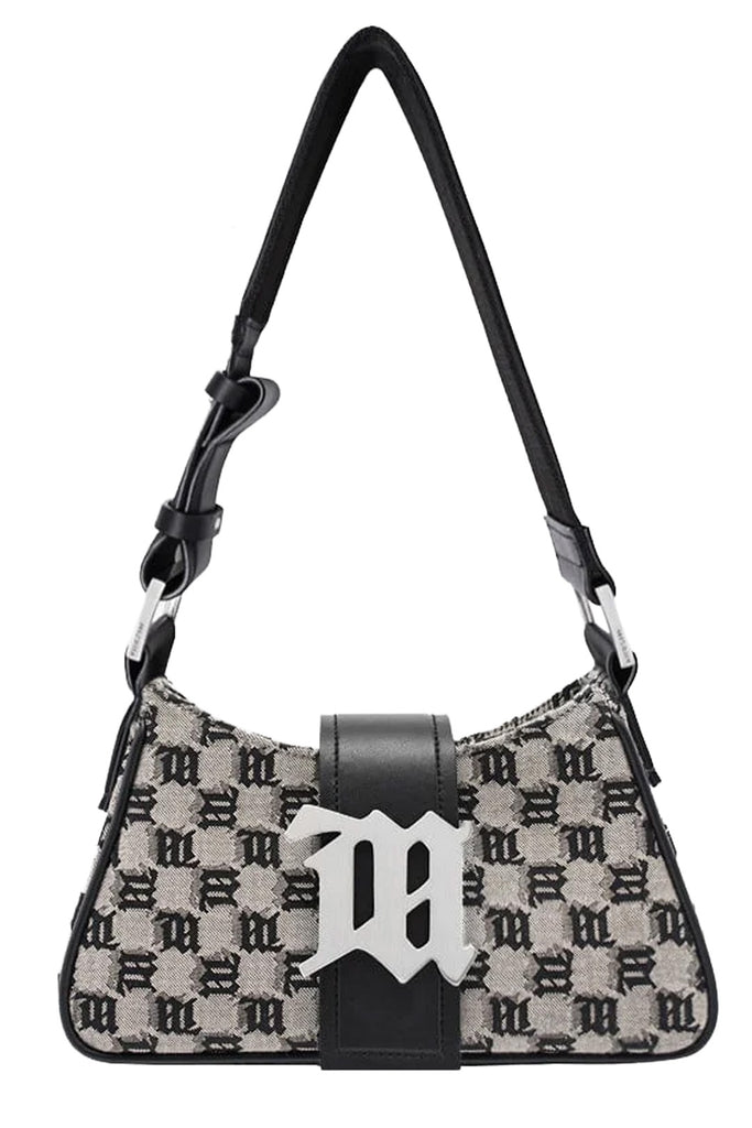 Jacquard Monogram Small Shoulder Bag