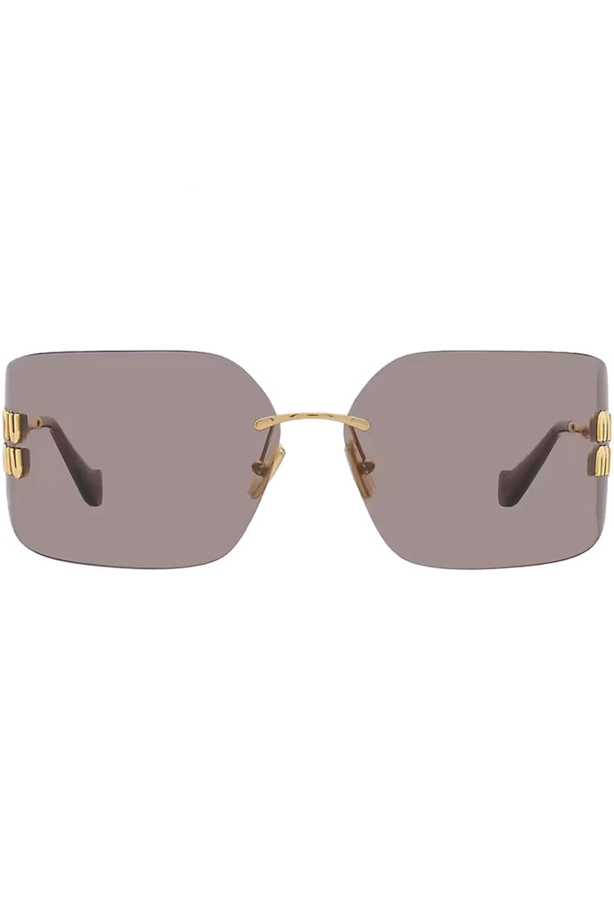Szögletes alakú fém keretes napszemüveg