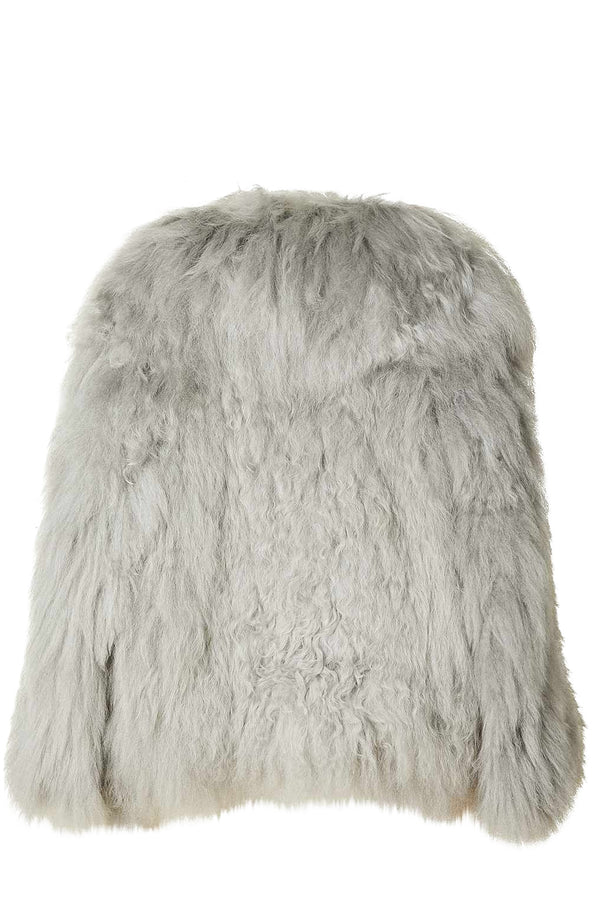 Short fur jacket
