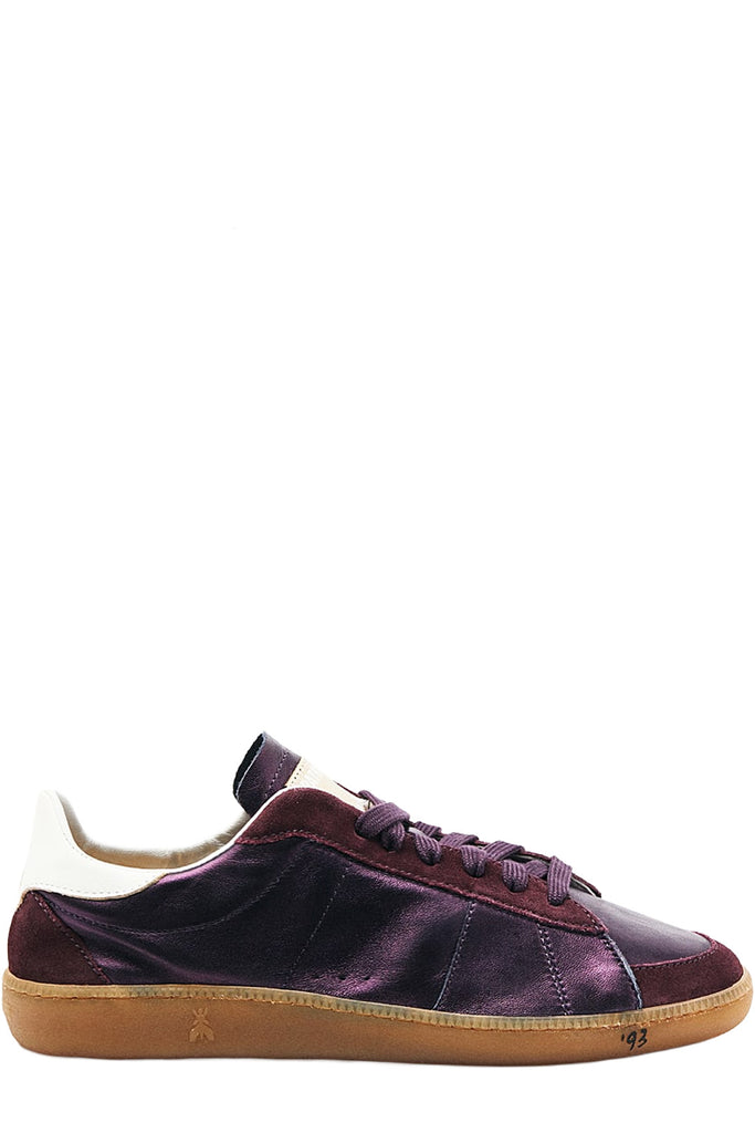 Laminated Nappa Leather Skin Sneakers