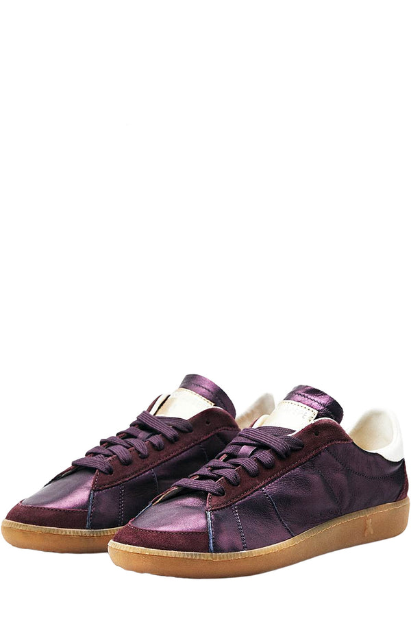 Laminated Nappa Leather Skin Sneakers