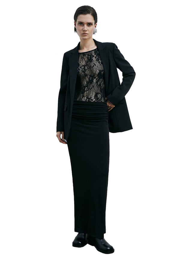 Long-Sleeved Lace Body