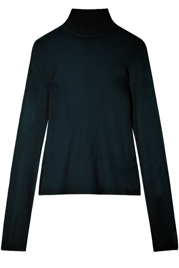 Lightweight Wool Turtleneck
