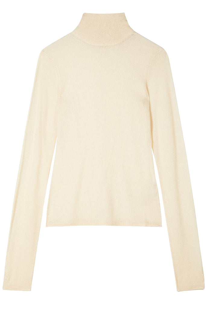 Lightweight Wool Turtleneck