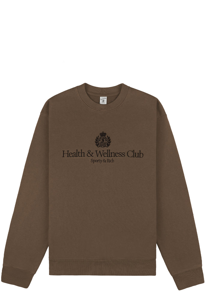 H&W Crest Embroidered Crewneck