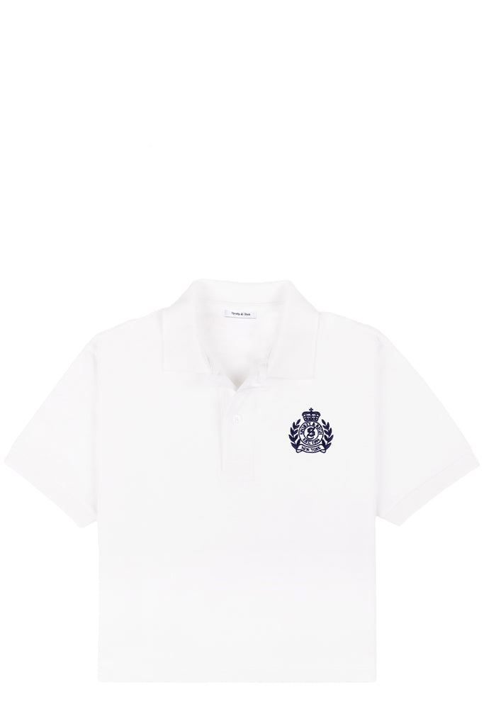 Ny Crest Pique Polo
