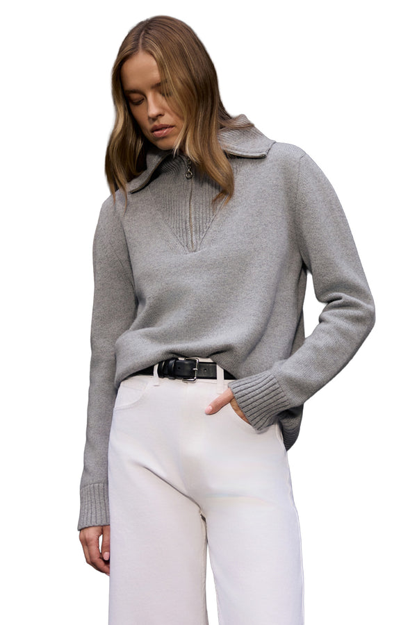Alasia Merino Cashmere Blend Sweater