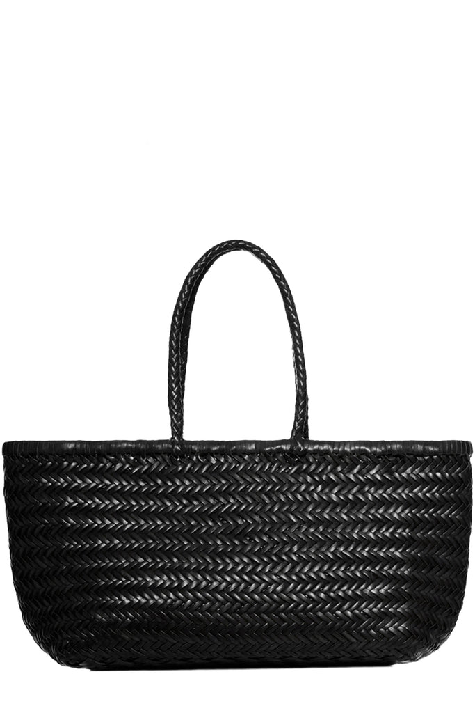 Big Bamboo Triple Jump Woven Leather Bag