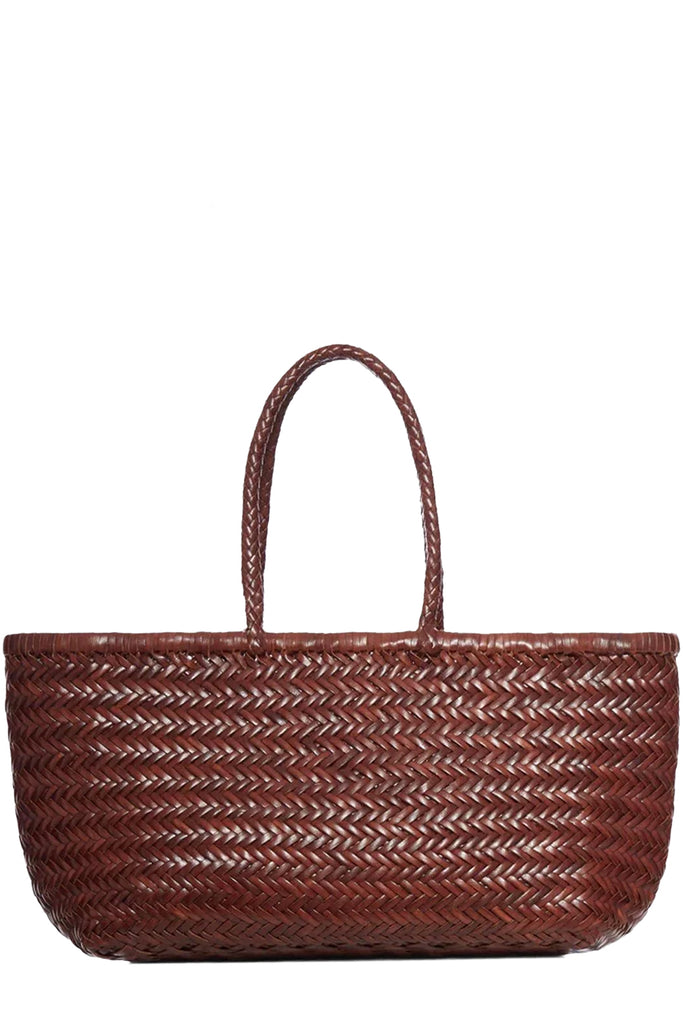 Big Bamboo Triple Jump Woven Leather Bag