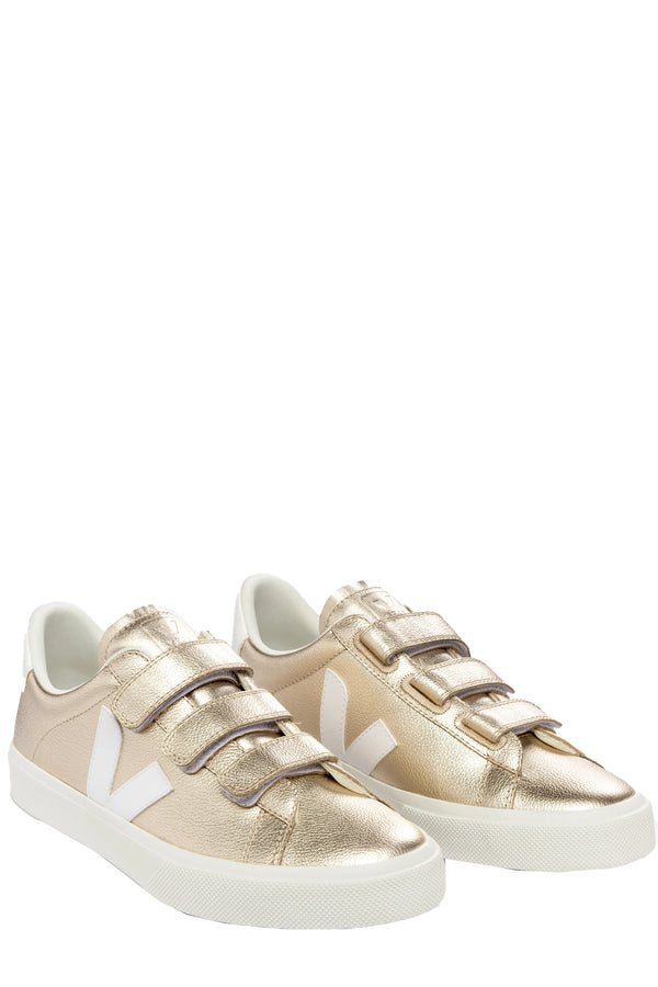 Recife Logo Chromefree Leather Sneakers