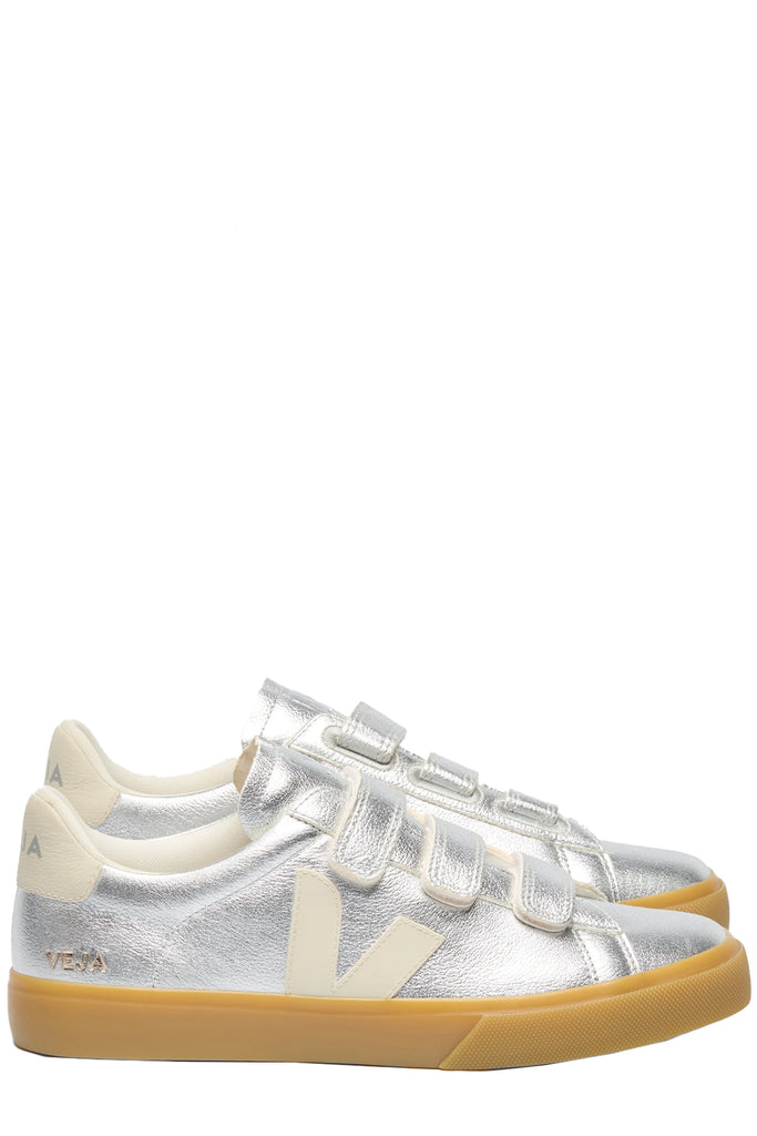 Recife Logo Chromefree Leather Sneakers