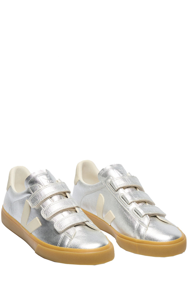 Recife Logo Chromefree Leather Sneakers