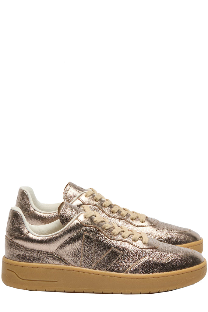 V-90 Organic-Traced Leather Sneakers