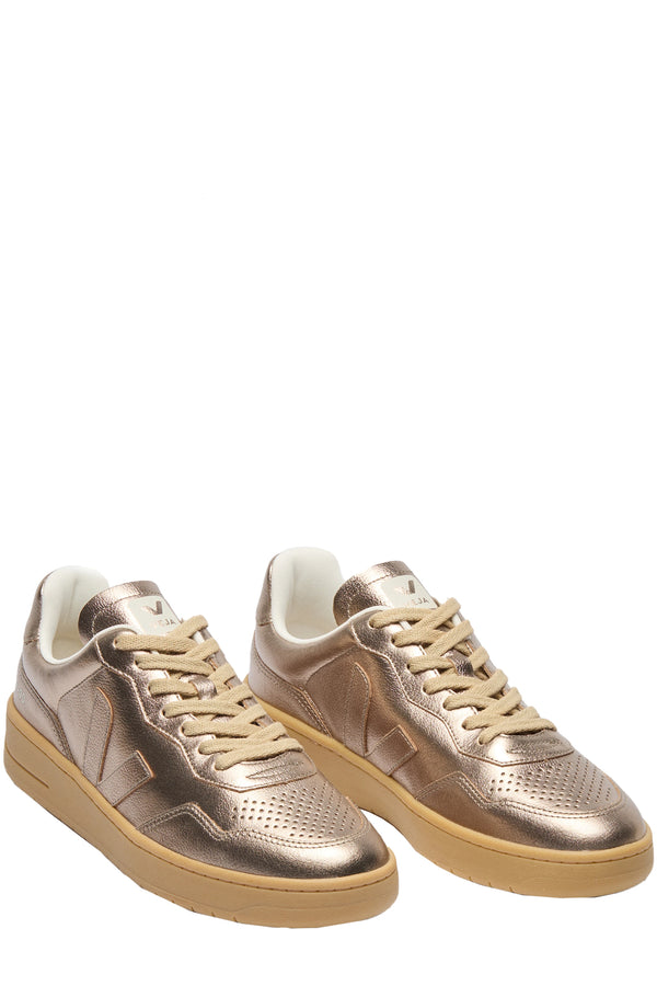 V-90 Organic-Traced Leather Sneakers