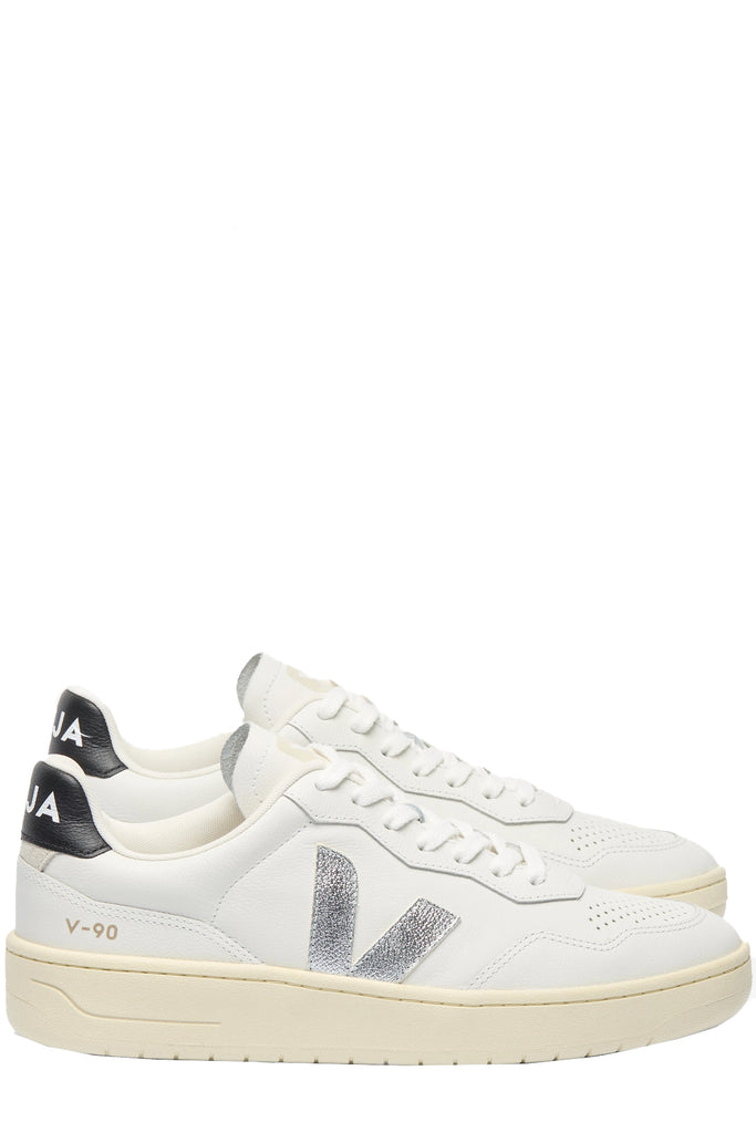 V-90 Organic-Traced Leather Sneakers