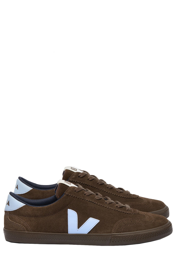 Volley Organic-Traced Leather Sneakers