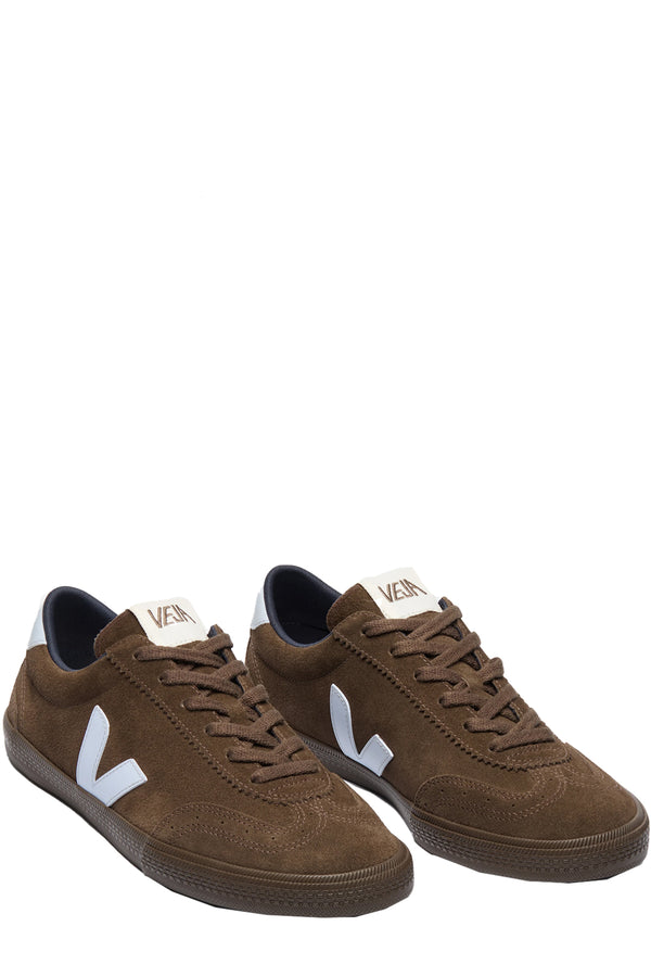Volley Organic-Traced Leather Sneakers