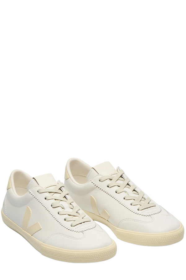 Volley Organic-Traced Leather Sneakers