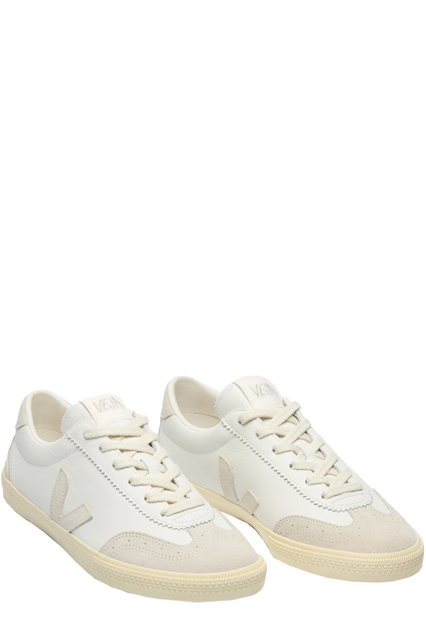 Volley Organic-Traced Leather Sneakers