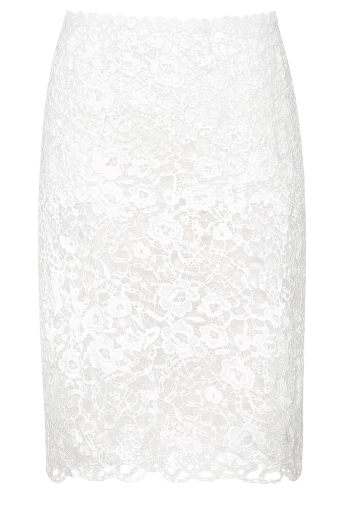 Csipke midi ceruzaszoknya