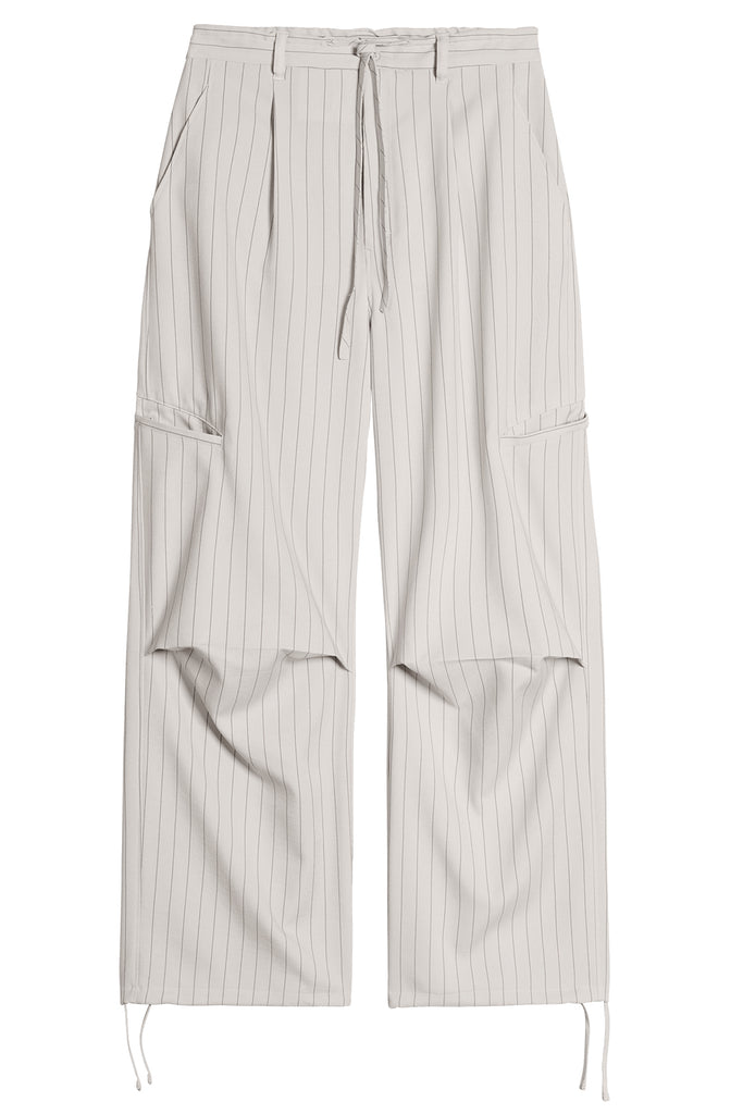 Pinstripe UT Straight Leg Trousers