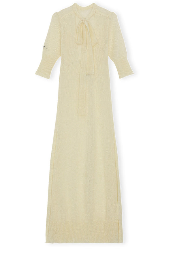 O-nyakú kötött ruha