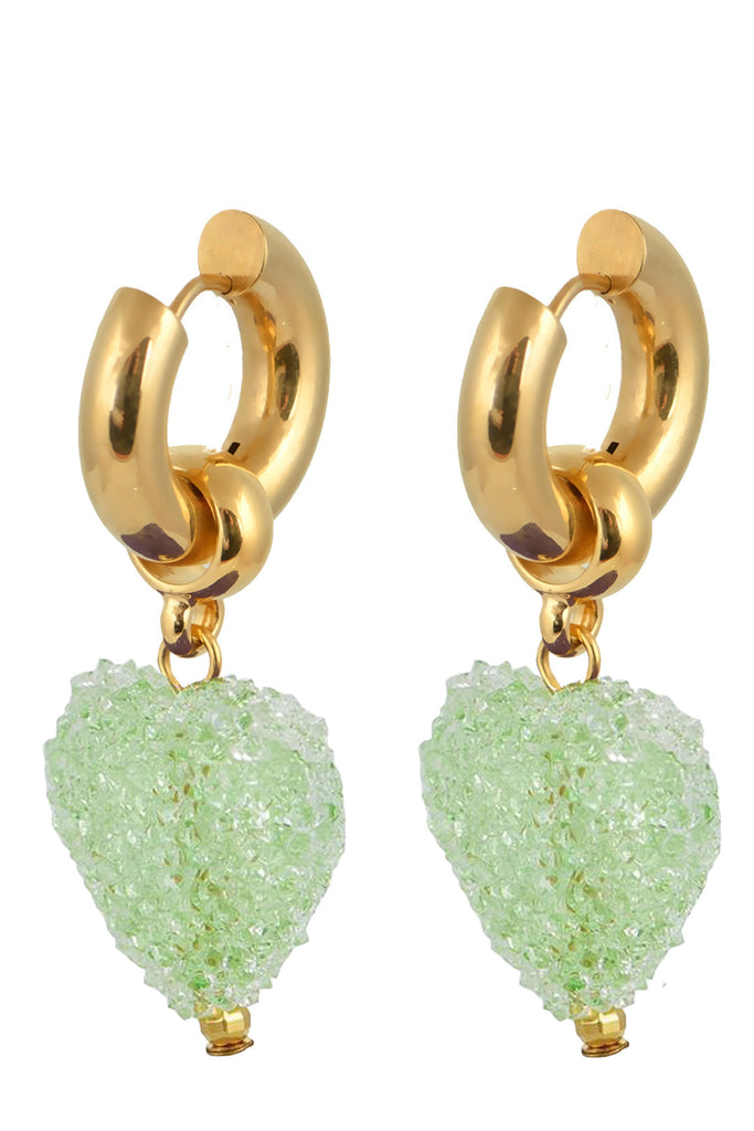 The Candy Shack earrings in light green color from the brand MAYOL JEWELRY